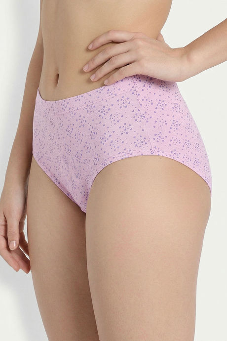 Zivame Medium Rise Full Coverage Hipster Panty (Pack of 3) -  Multicolor — image 8
